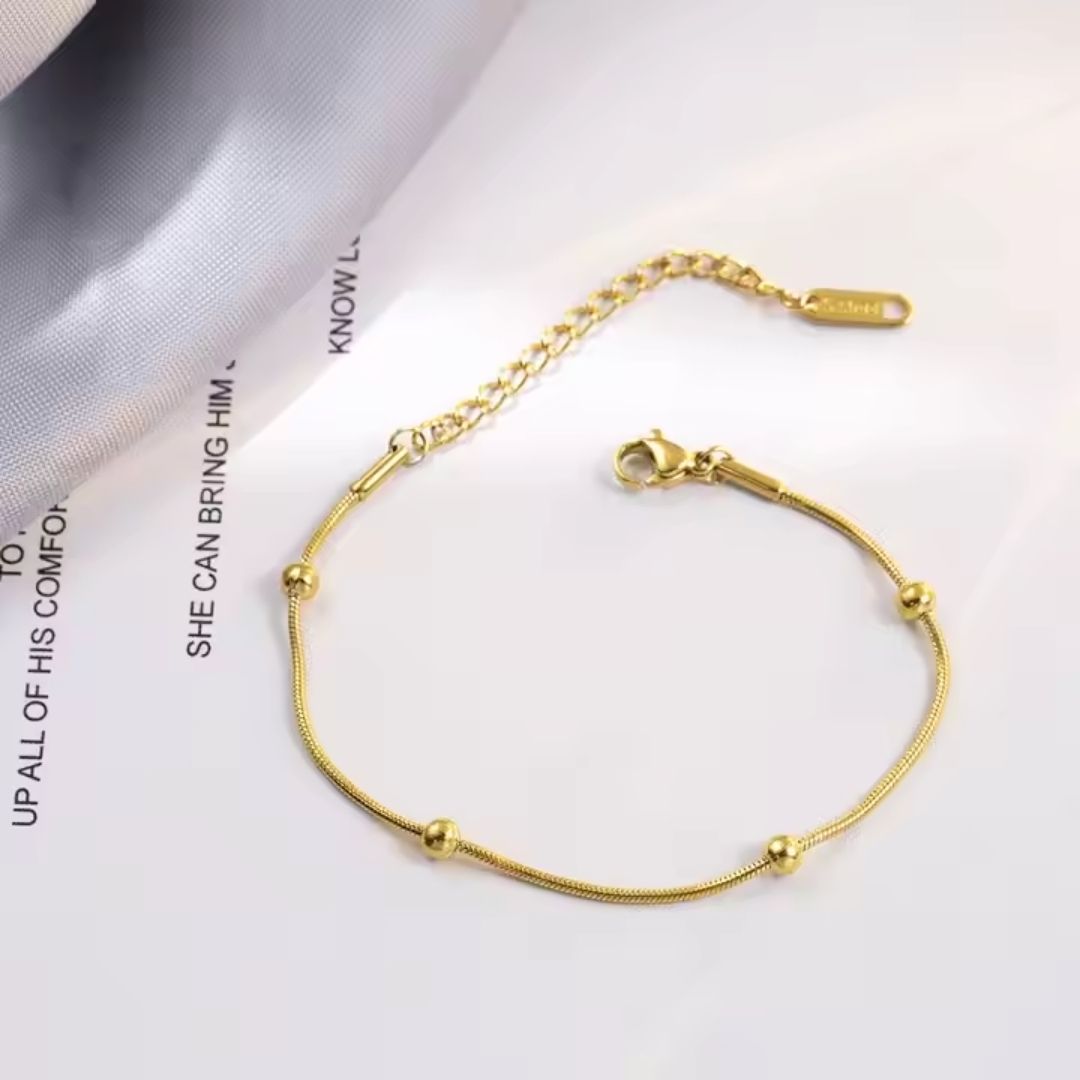 Orbit Bead Bracelet Wisteria