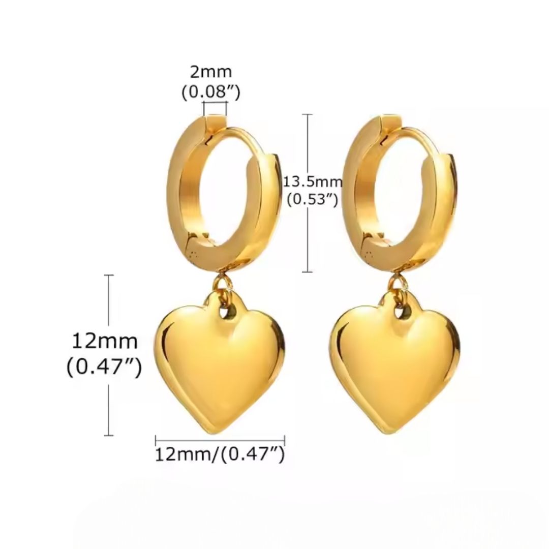 Amour Drop Earrings Wisteria