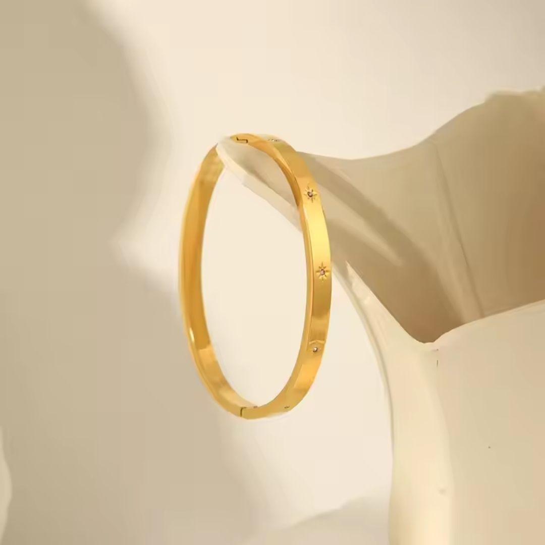 Stellar Beam Bangle Wisteria