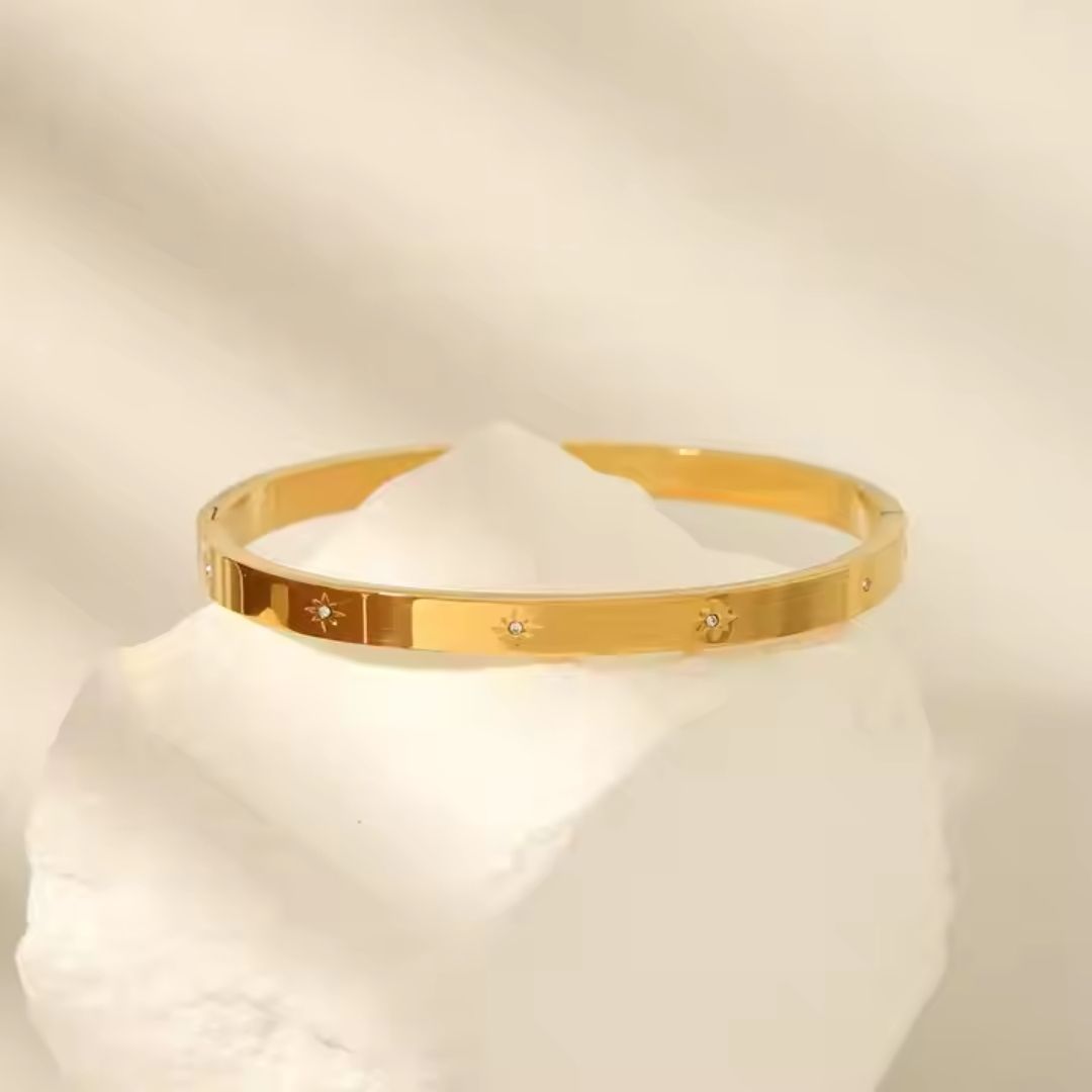 Stellar Beam Bangle Wisteria