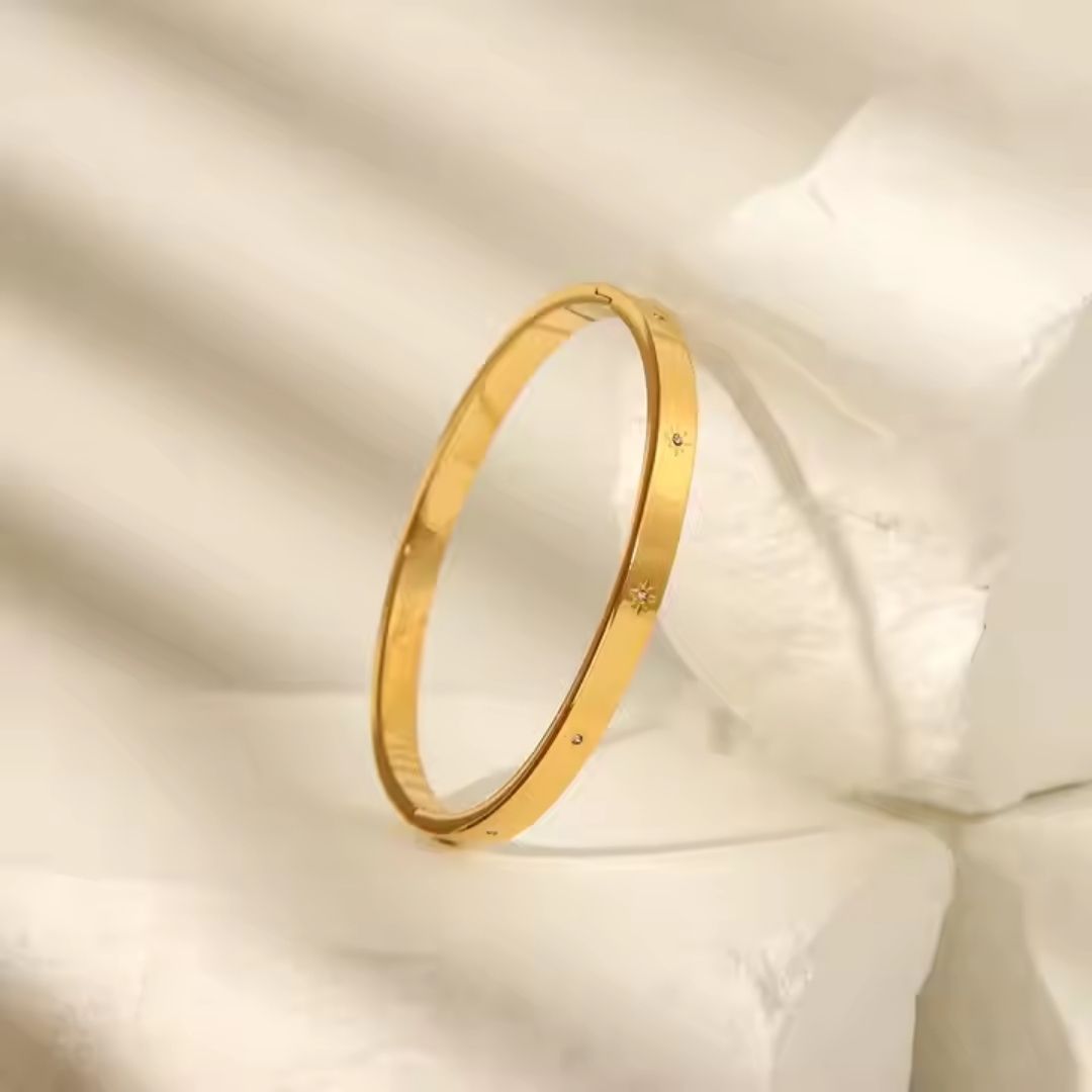 Stellar Beam Bangle Wisteria