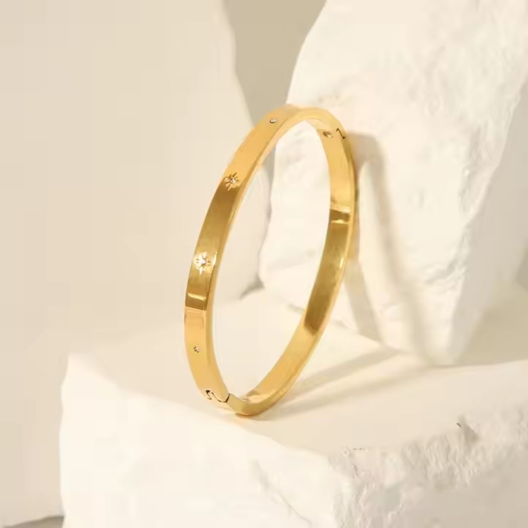 Stellar Beam Bangle Wisteria