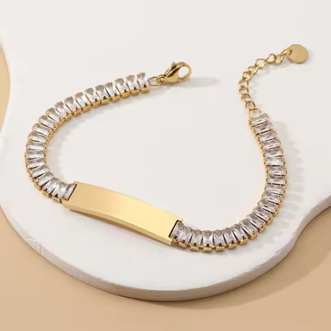Luxe Link Tennis Bracelet Wisteria