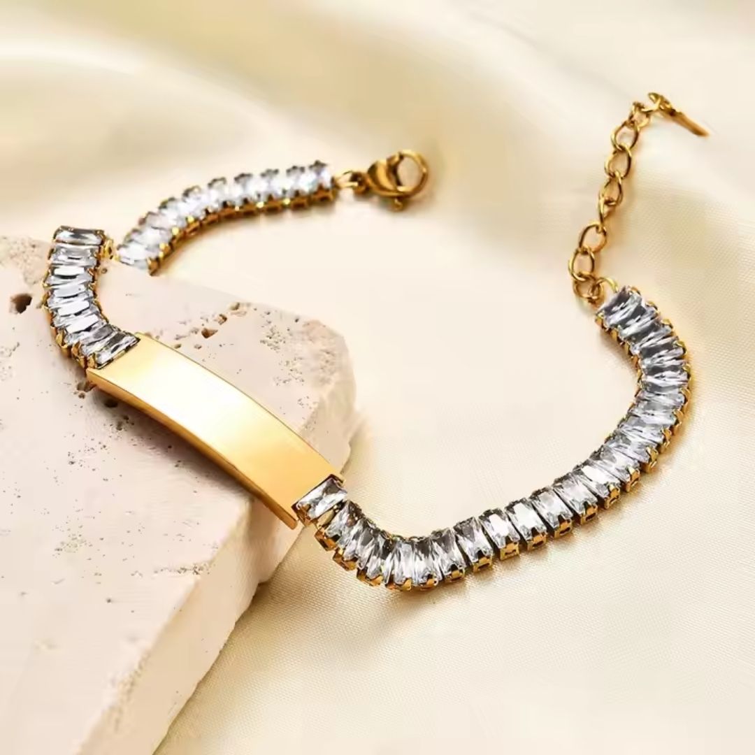 Luxe Link Tennis Bracelet Wisteria