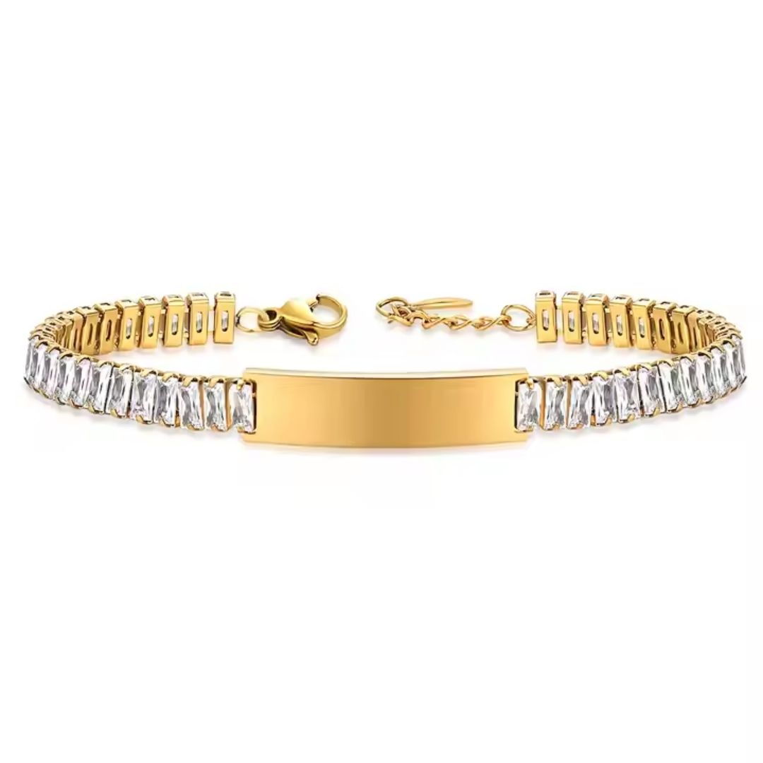 Luxe Link Tennis Bracelet Wisteria