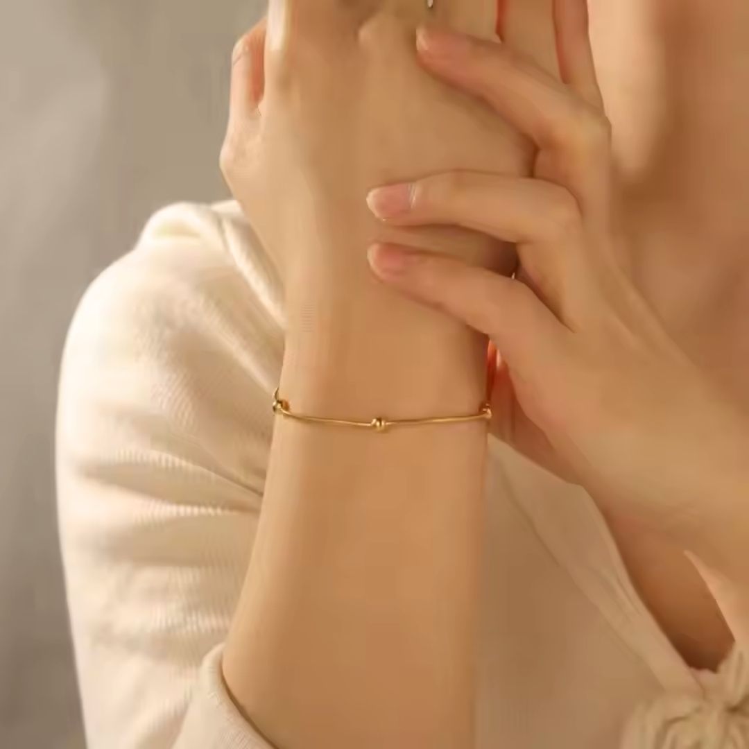 Orbit Bead Bracelet Wisteria