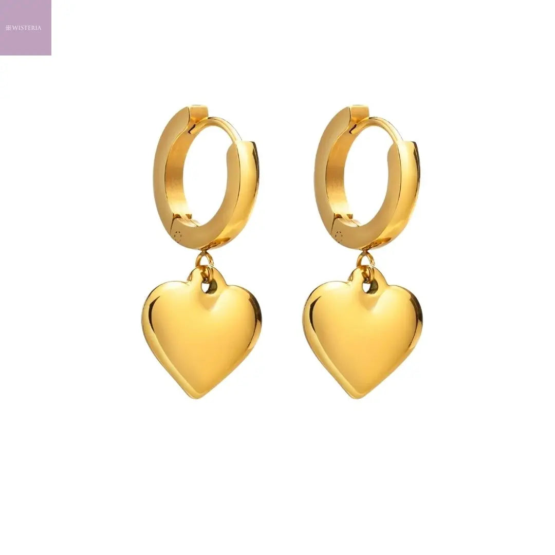 Amour Drop Earrings Wisteria