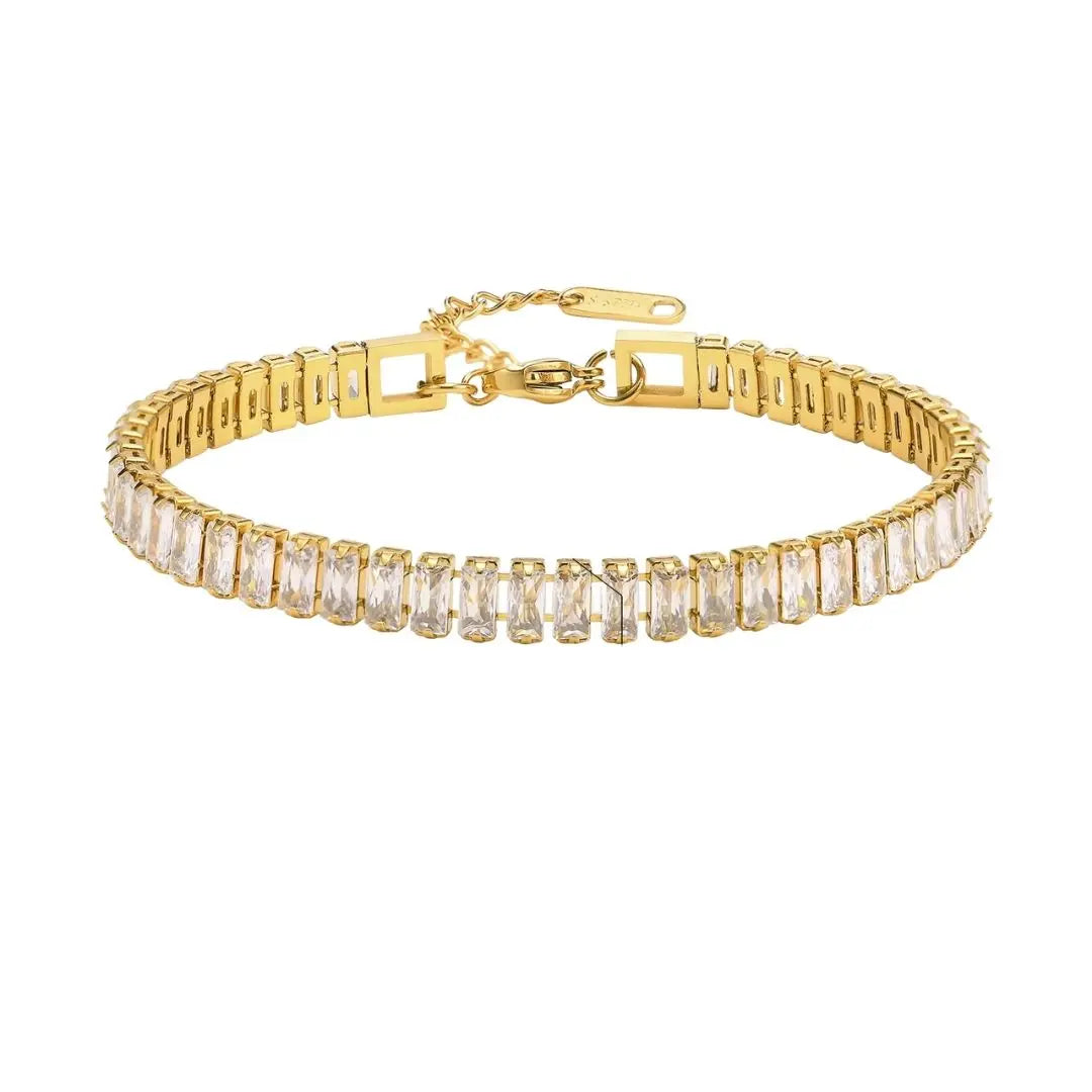 Baguette Tennis Bracelet Wisteria