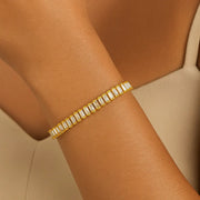 Baguette Tennis Bracelet Wisteria