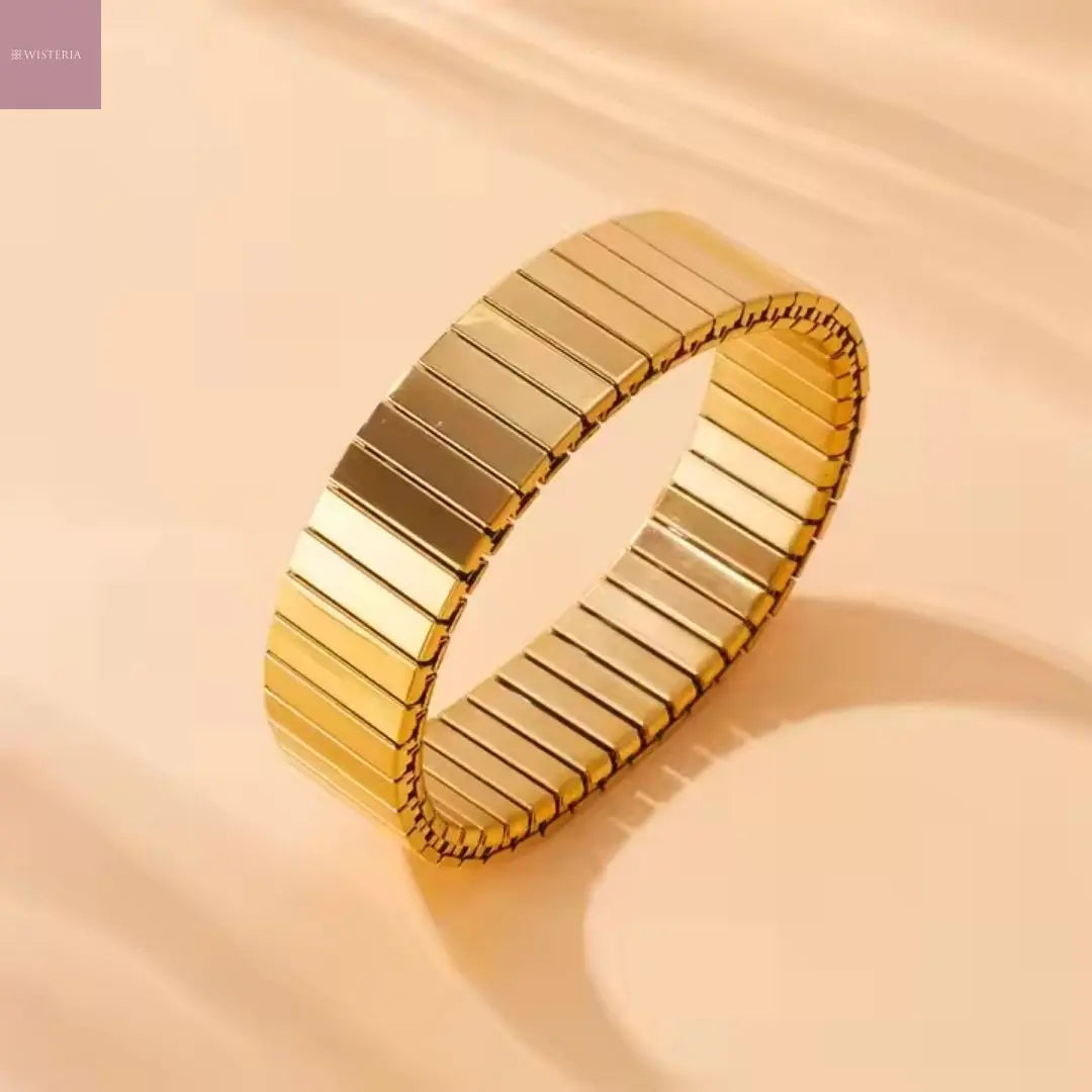 Bold Bangle Bracelet Wisteria