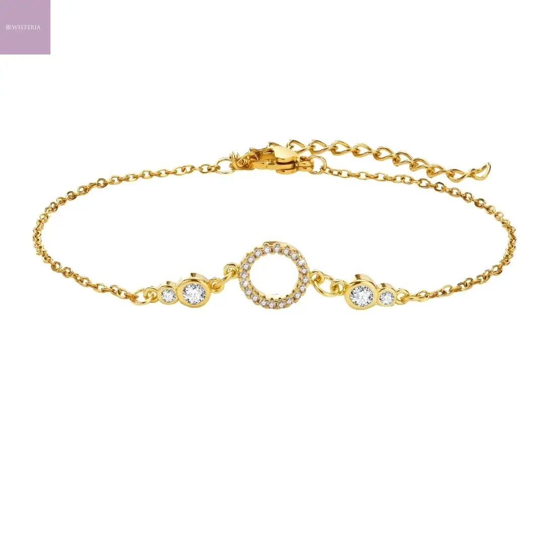 Celeste Circle Bracelet Wisteria