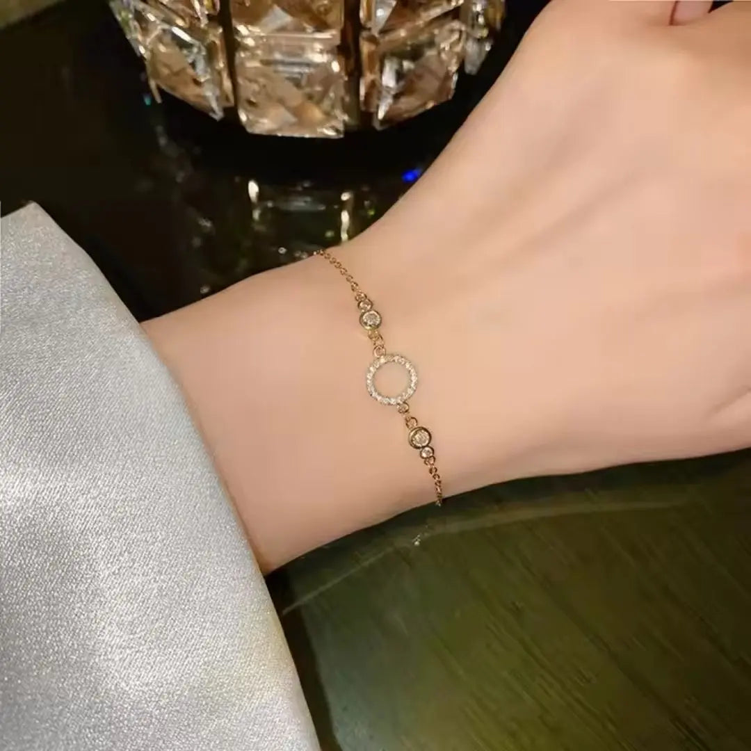 Celeste Circle Bracelet Wisteria
