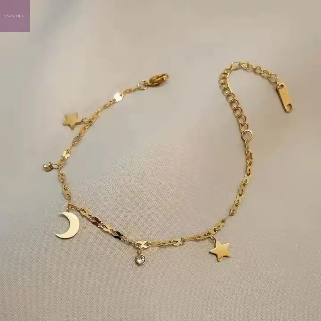 Celestial Charm Bracelet Wisteria