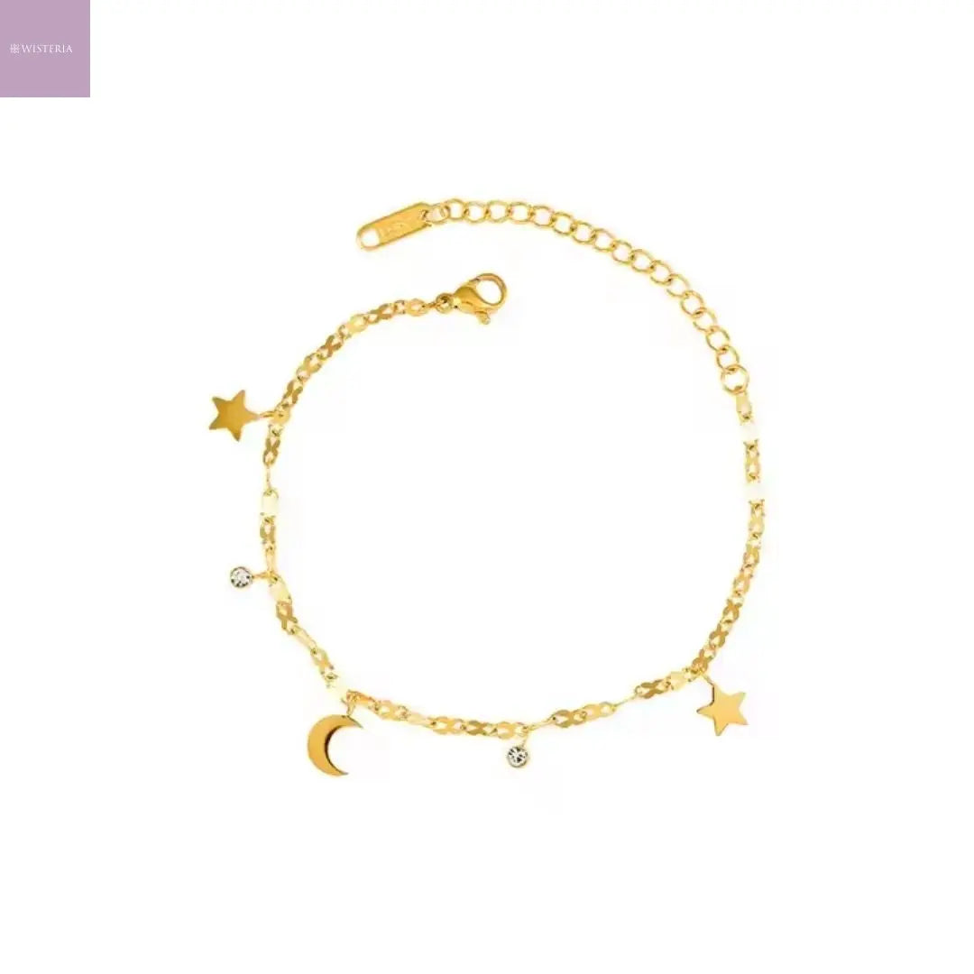 Celestial Charm Bracelet Wisteria
