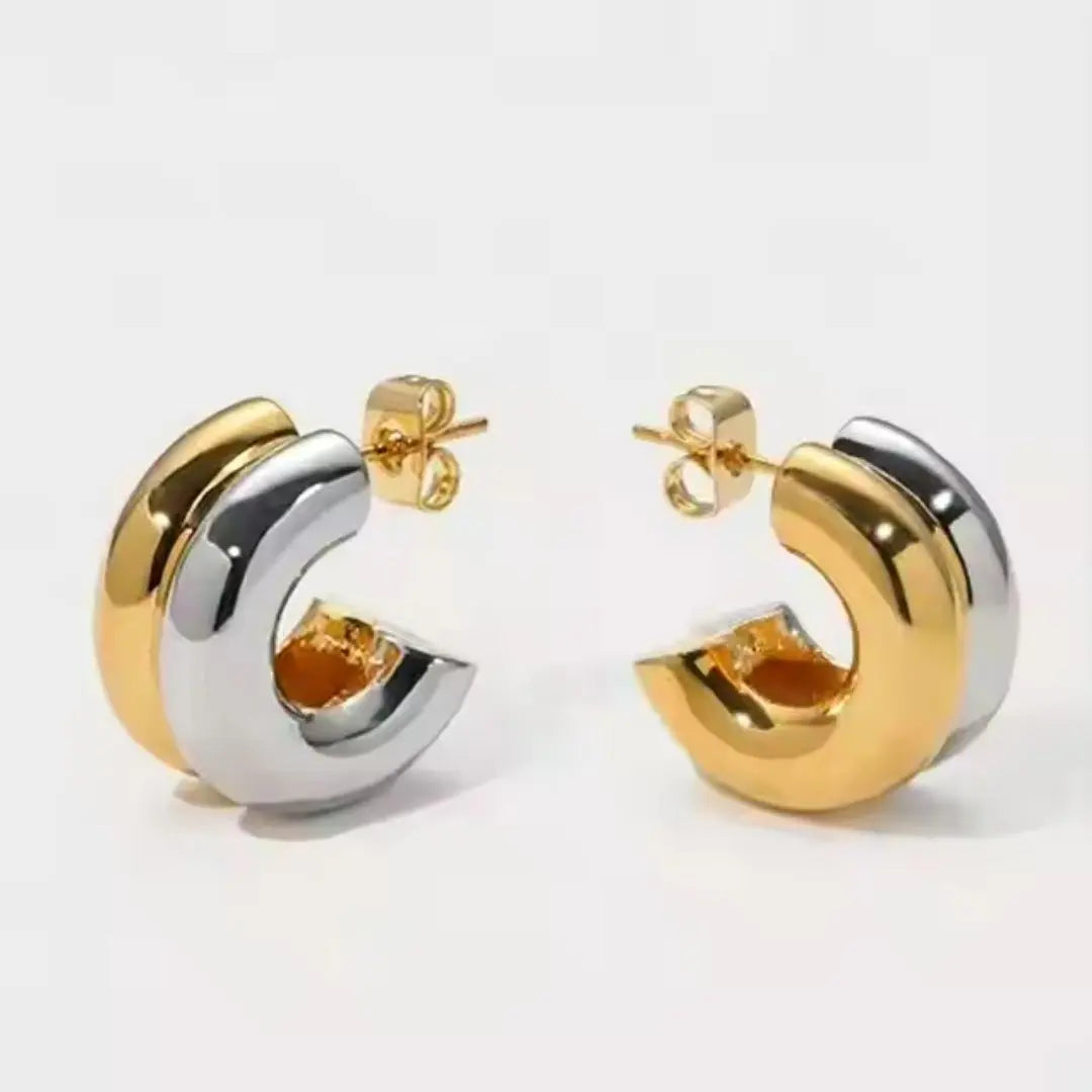 Duo Tone Dome Studs Wisteria
