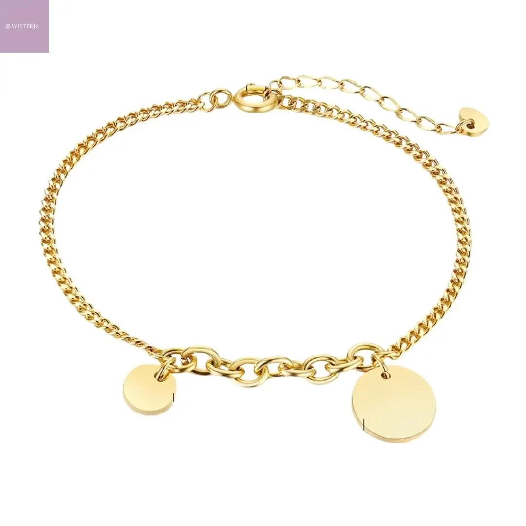 Echo Disc Charm Bracelet Wisteria