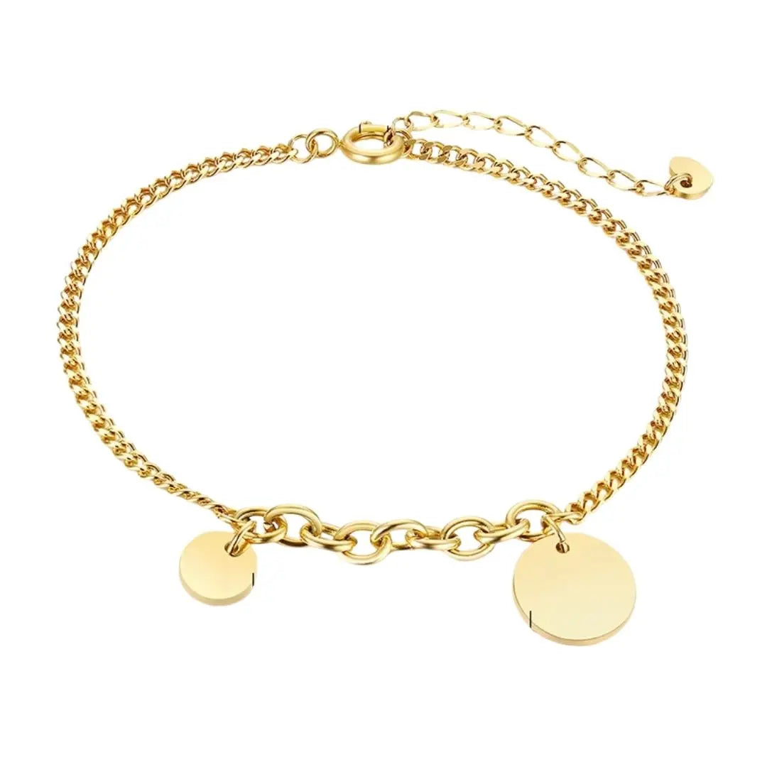 Echo Disc Charm Bracelet Wisteria
