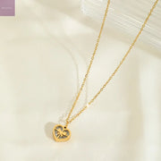 Glow Knot Necklace Wisteria