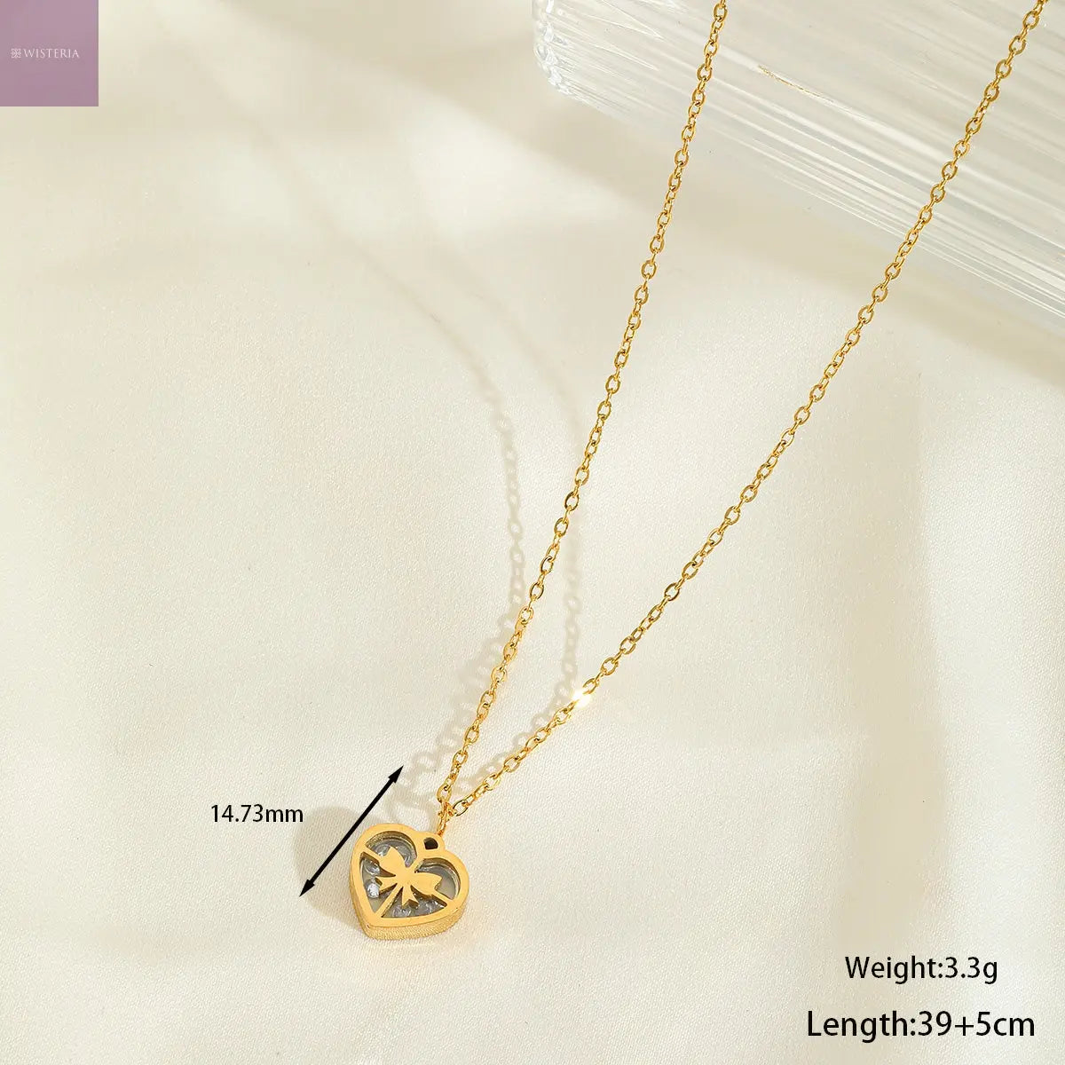 Glow Knot Necklace Wisteria