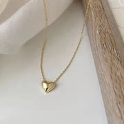 Heartlight  Mini Heart Pendant Necklace Wisteria
