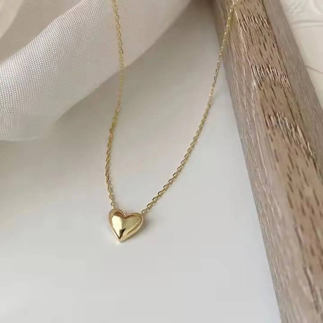 Heartlight  Mini Heart Pendant Necklace Wisteria