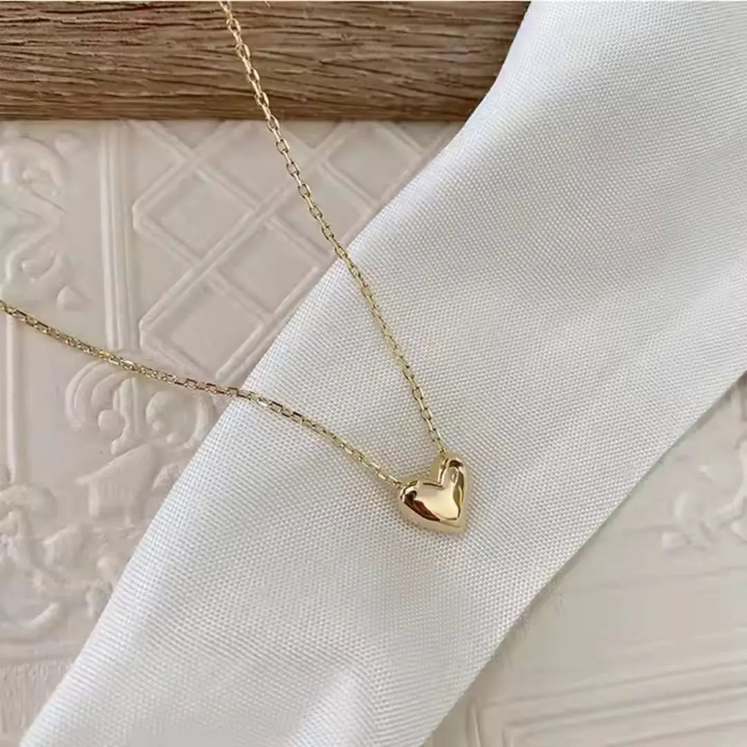Heartlight  Mini Heart Pendant Necklace Wisteria