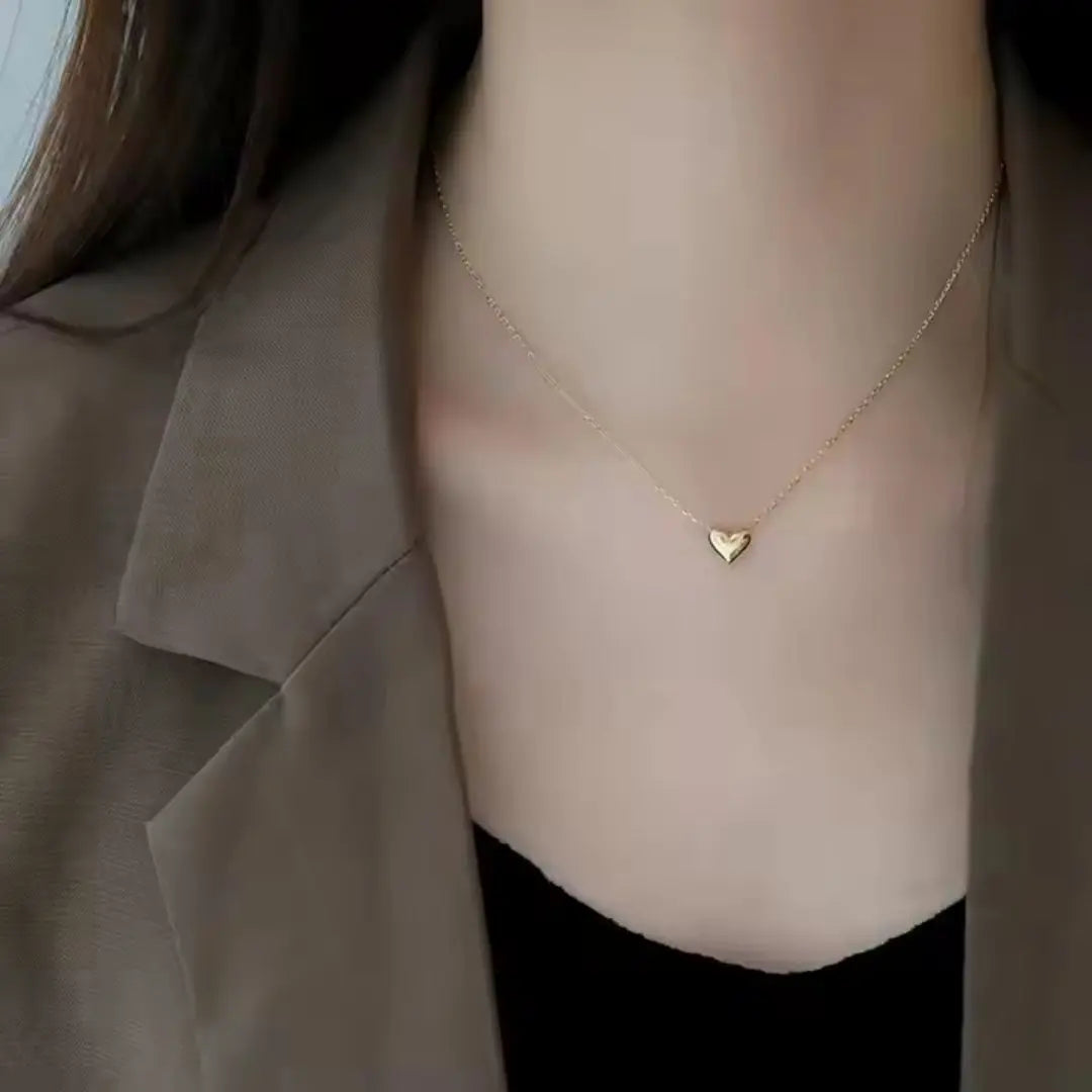 Heartlight  Mini Heart Pendant Necklace Wisteria
