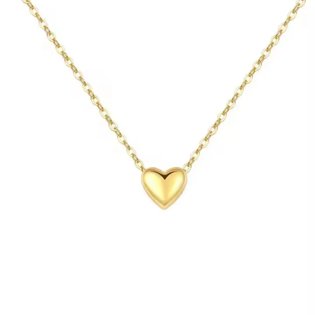 Heartlight  Mini Heart Pendant Necklace Wisteria