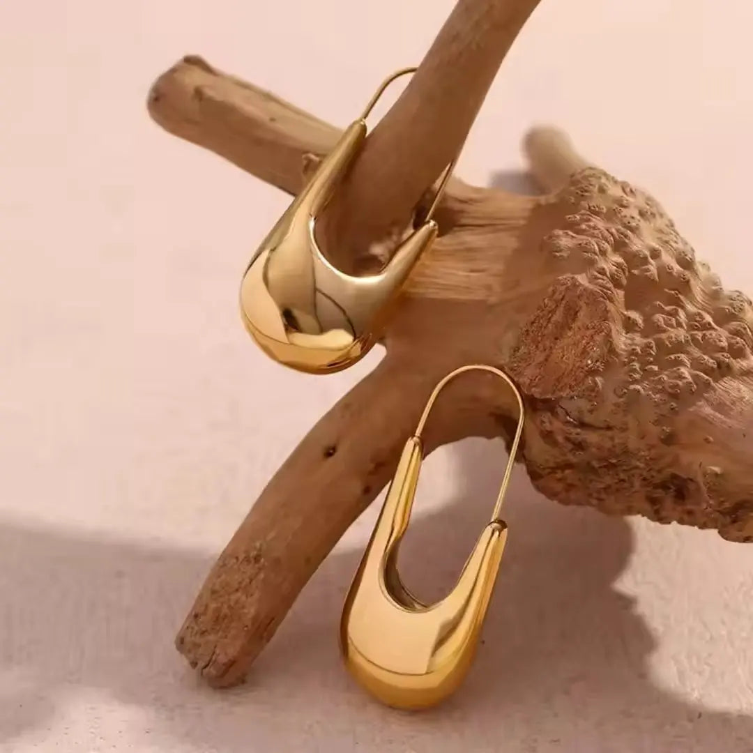 Liquid Drop Earrings Wisteria