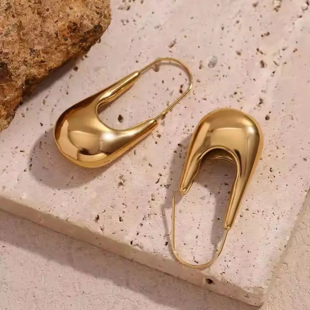 Liquid Drop Earrings Wisteria