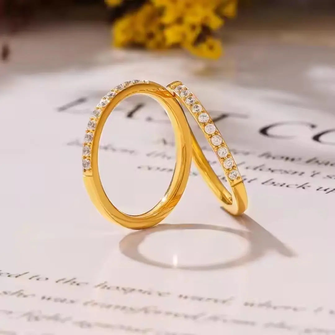 Luna Line Ring Wisteria