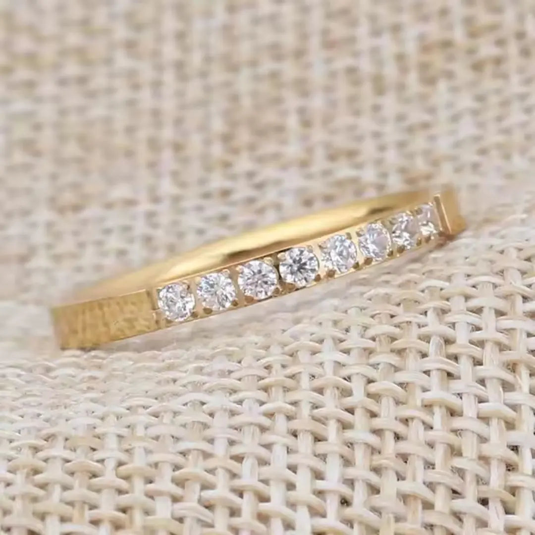 Luna Line Ring Wisteria