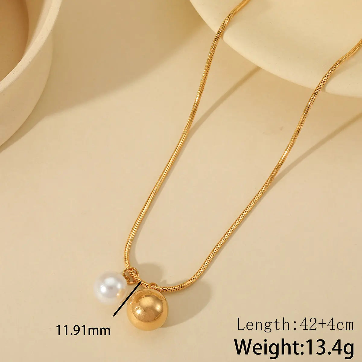 Luna Orb Necklace Wisteria