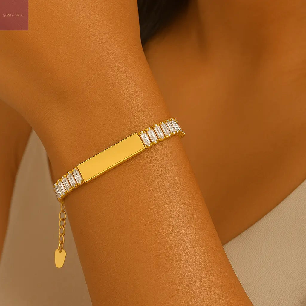 Luxe Link Tennis Bracelet Wisteria