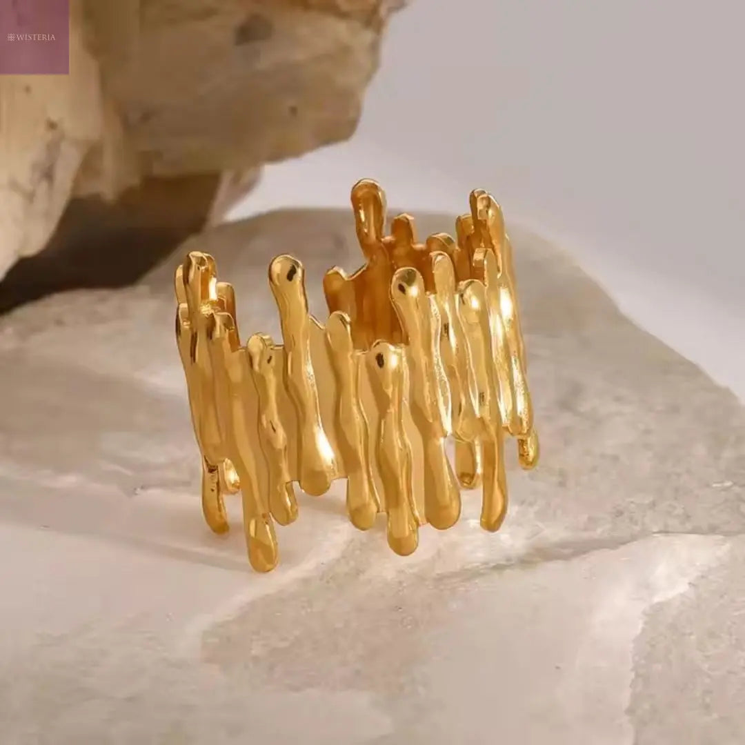 Molten Texture Ring Wisteria