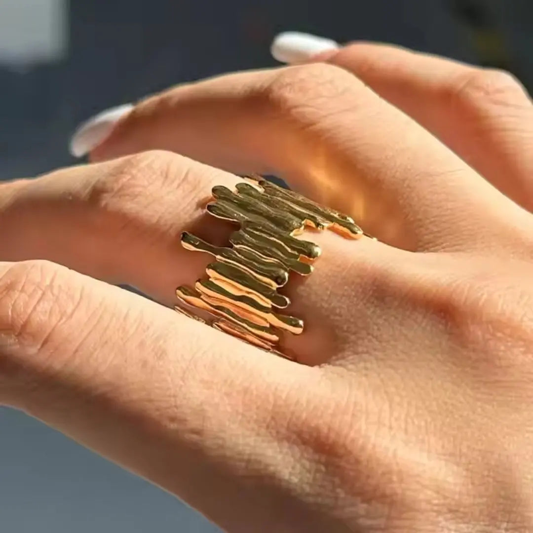 Molten Texture Ring Wisteria