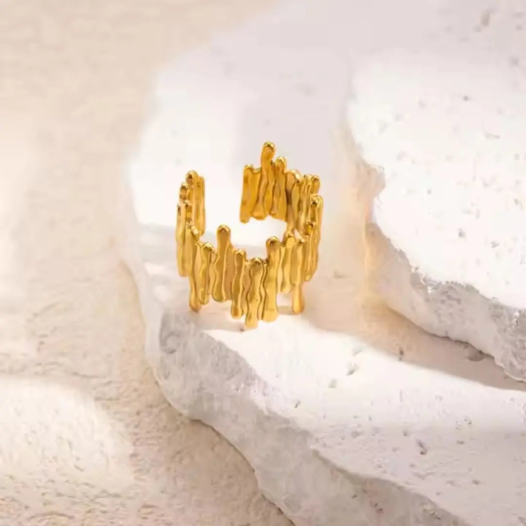 Molten Texture Ring Wisteria