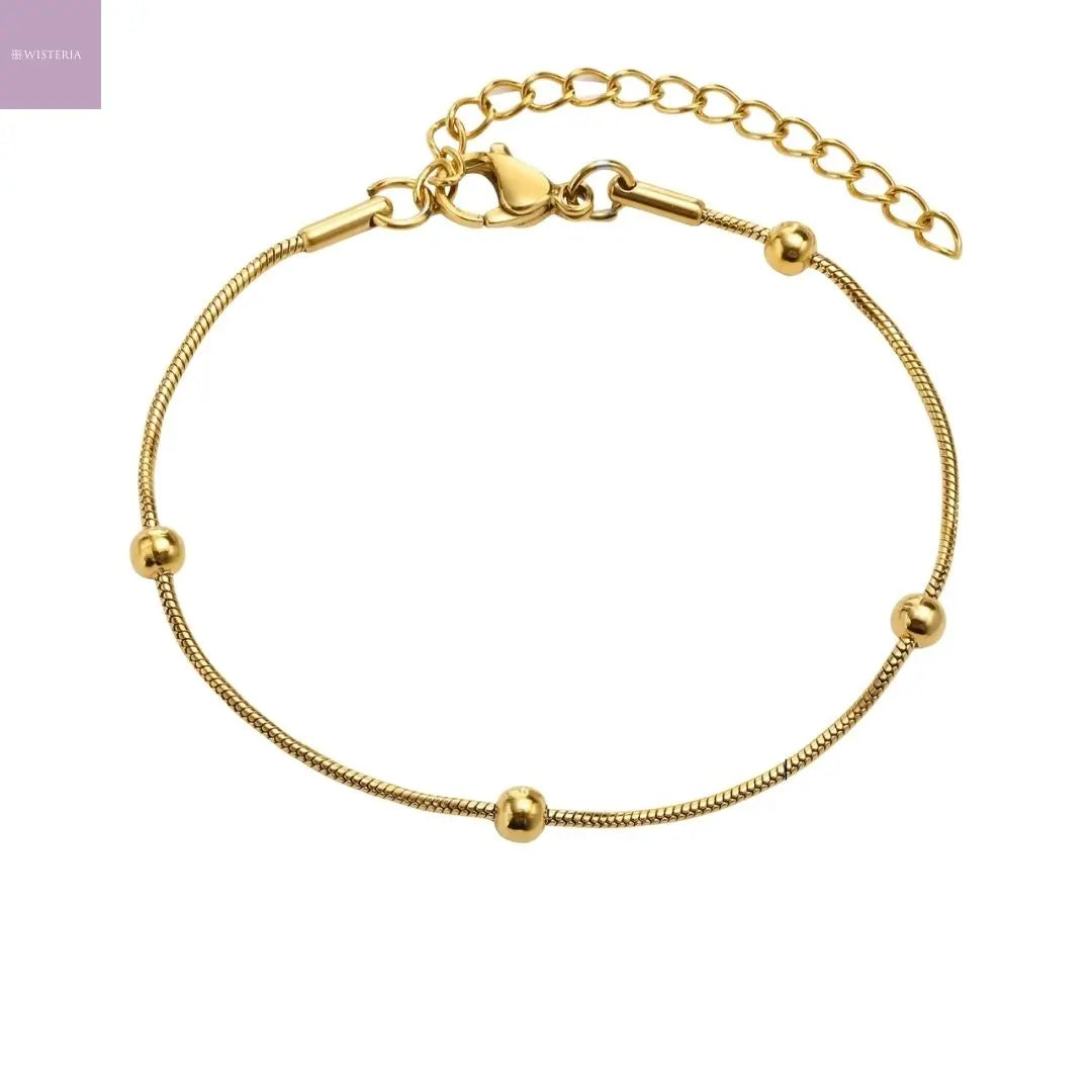 Orbit Bead Bracelet Wisteria