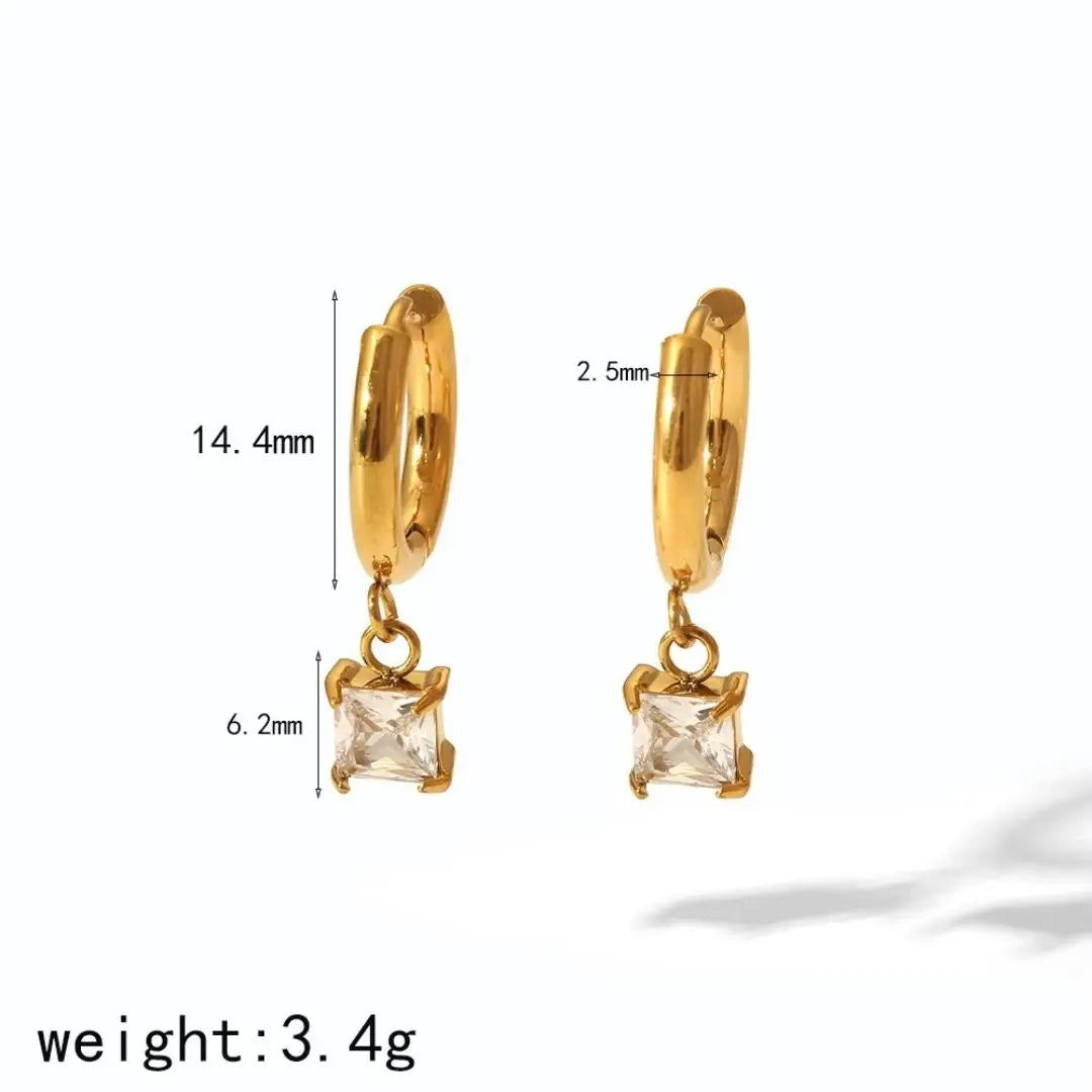 Princess Drop Earrings Wisteria
