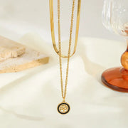 Rooted Radiance Pendant Necklace Wisteria