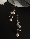 Enchanting Long Pearl Tassel Earrings