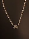 Butterfly Pearl Necklace