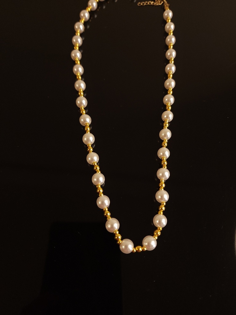  Pearl Collar Necklace
