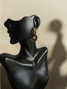 Camellia Flower Drop Earrings