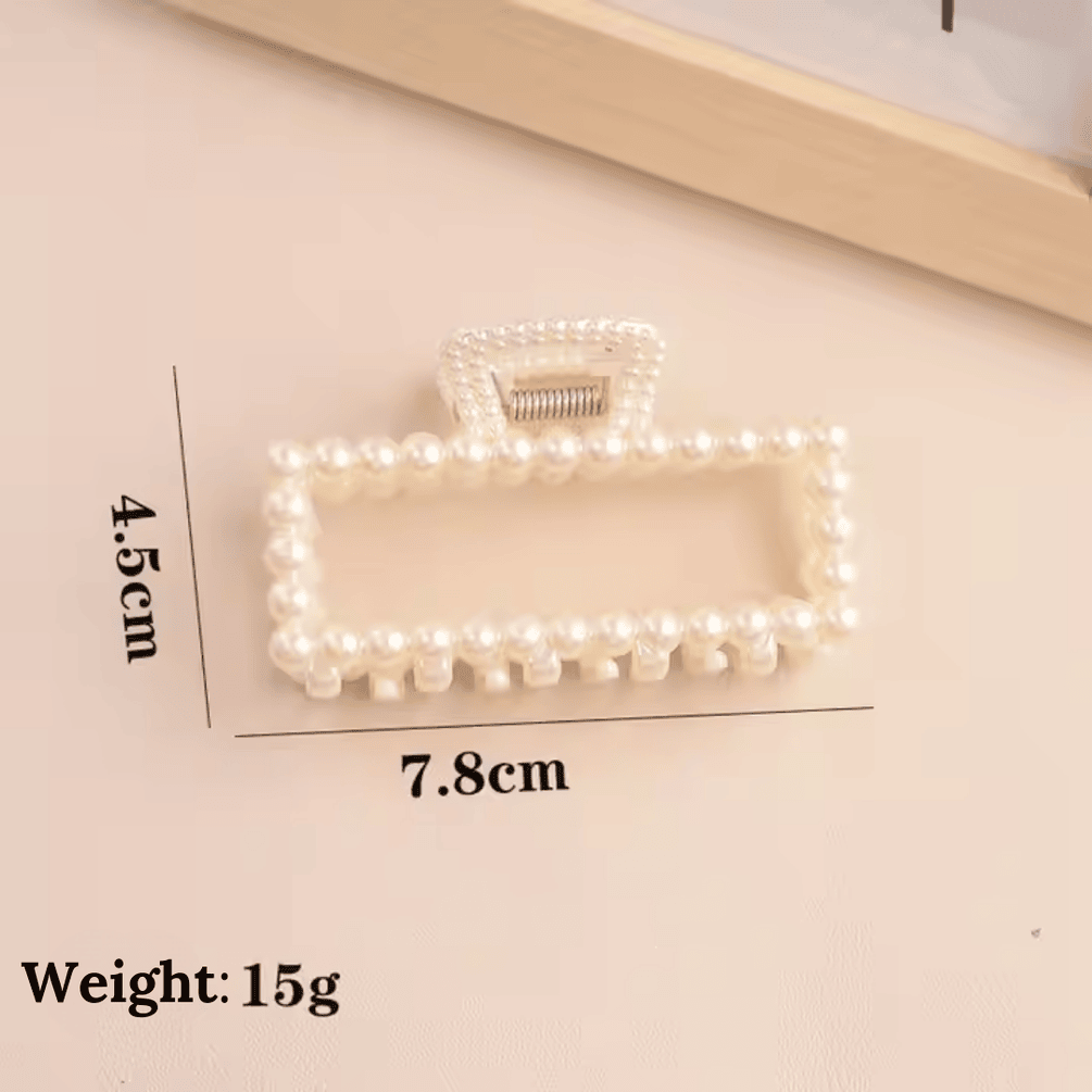 Premium Korean Rectangle Claw Clip